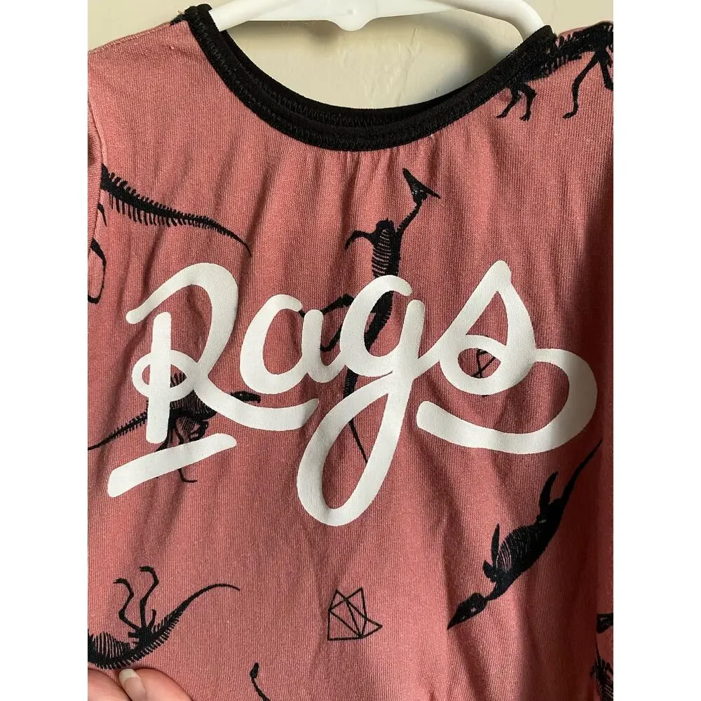 Rags Dinosaur Bones 0-3m pouch